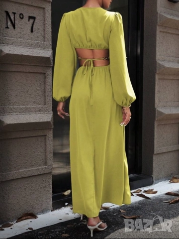 BLACK FRIDAY Дълга рокля - S Line, снимка 4 - Рокли - 52085090