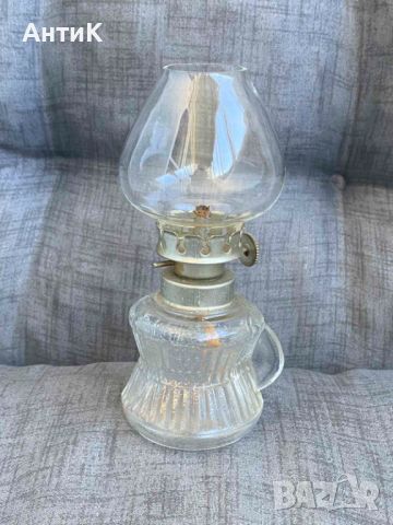 Малка Газена Газова Лампа, снимка 1 - Антикварни и старинни предмети - 45505207