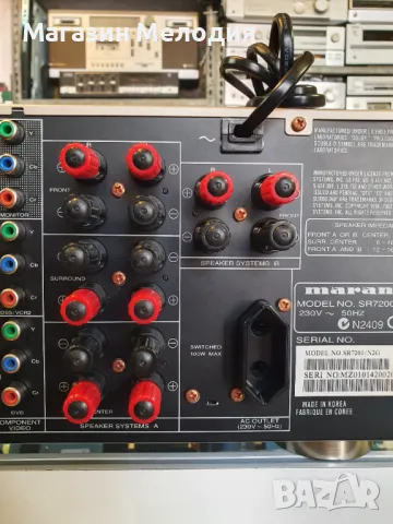 Ресийвър Marantz SR7200 В отлично техническо и визуално състояние., снимка 12 - Ресийвъри, усилватели, смесителни пултове - 49676255