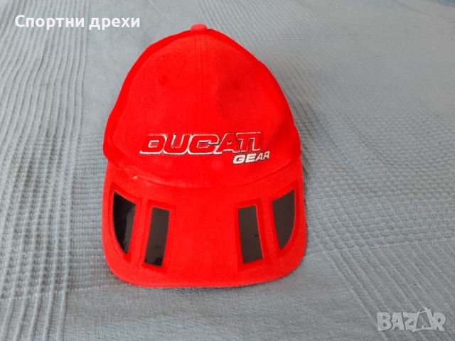 Памучна шапка с козирка Ducati Gear (65 см), снимка 3 - Шапки - 46226124