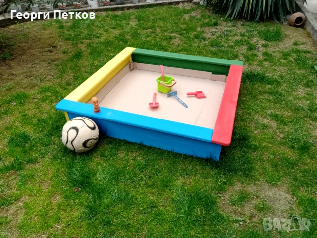 Пясъчник, цветен -110х110cм., снимка 7 - Други - 53524147