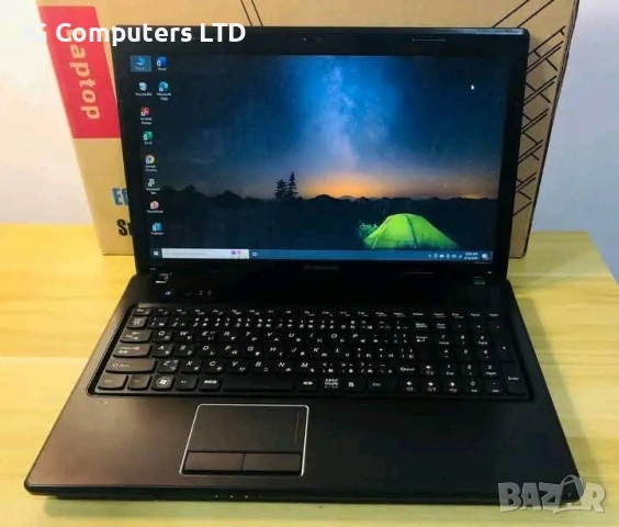 Осемядрен Геймърски 15.6 Лаптоп Lenovo G570 i7 1000Gb Nvidia Fortnite Win 11 3ч. батерия!
