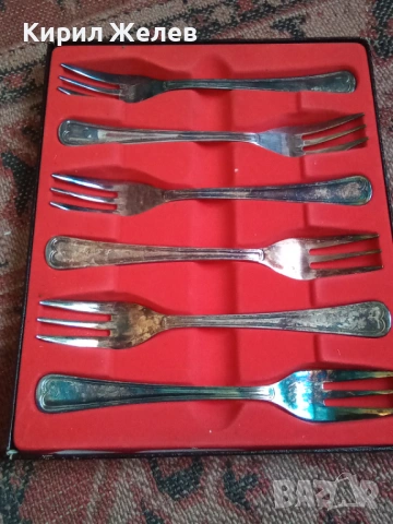 Комплект вилици 22648, снимка 6 - Антикварни и старинни предмети - 53389444