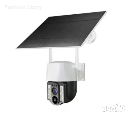 WiFi соларна камера 4G SIM карта, 8MP V380 VC3-4G, снимка 6 - HD камери - 52526700