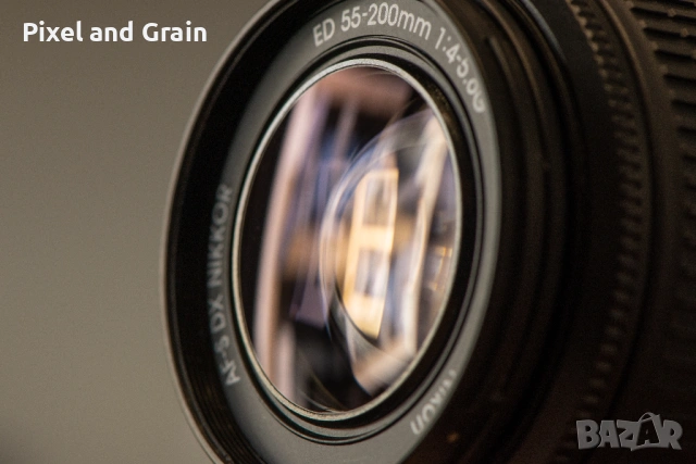 Nikon D60 фотоапарат + два обектива и аксесоари Никон, снимка 8 - Фотоапарати - 53670746