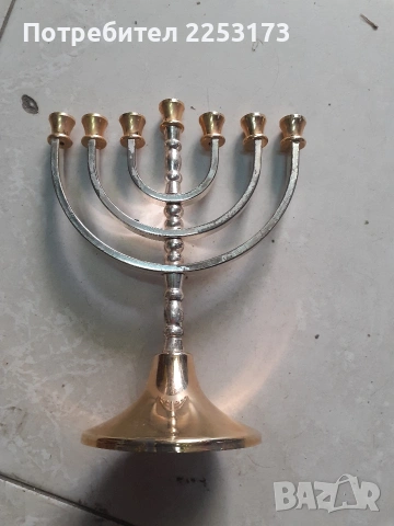 Еврейски свещници, снимка 4 - Декорация за дома - 46616589