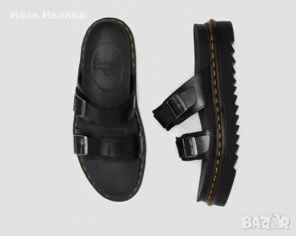 Dr. Martens  сандали Myles Black Brando номер 47, снимка 1 - Мъжки сандали - 47148016