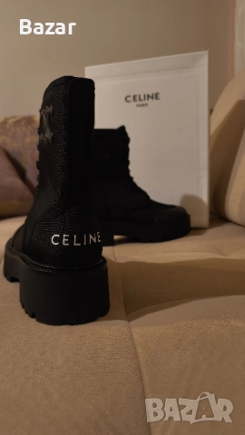 Боти Celine Дамски Размер 38 Нови Пълен Комплект Оригинални, снимка 2 - Дамски боти - 52370905
