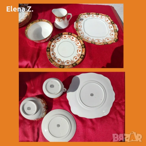 Антикварен сервиз Royal Albert Devon (1927-1935год.), снимка 11 - Сервизи - 53719796