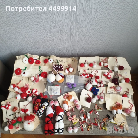 Стари соц.мартенички - 57 броя, снимка 11 - Колекции - 52412049