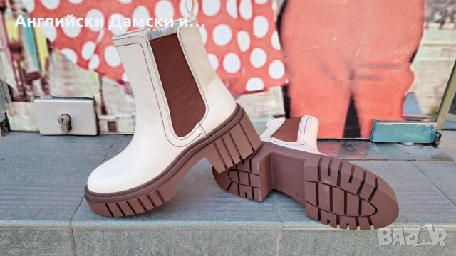 Английски дамски боти , снимка 2 - Дамски боти - 52276363