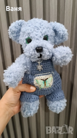 Плетено кученце, снимка 5 - Плюшени играчки - 52110774