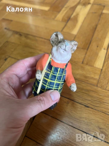 Мишка кукличка от папиемаше , снимка 4 - Кукли - 50703629