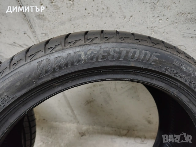 2бр.НОВИ летни гуми BRIDGESTONE 245 40 19 DOT19 цена за брой, снимка 4 - Гуми и джанти - 53908119