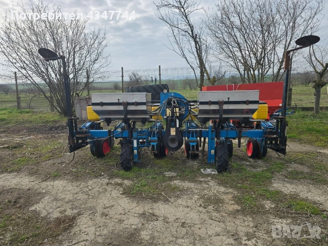 Сеялка RAABE 6 редова с торовнасяне. , снимка 3 - Селскостопанска техника - 53902976