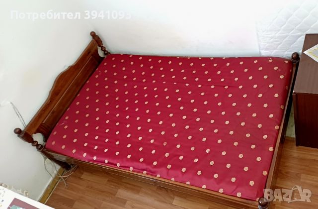 Спалня с матрак 120/20см. Легло със матрак, снимка 1 - Спални и легла - 46440372