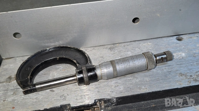 Микрометър от 0 ÷ 25 мм, снимка 2 - Други инструменти - 53456649