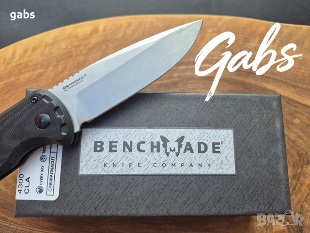 Сгъваем автоматичен нож Benchmade 4300CLA AUTO, снимка 8 - Ножове - 53734090