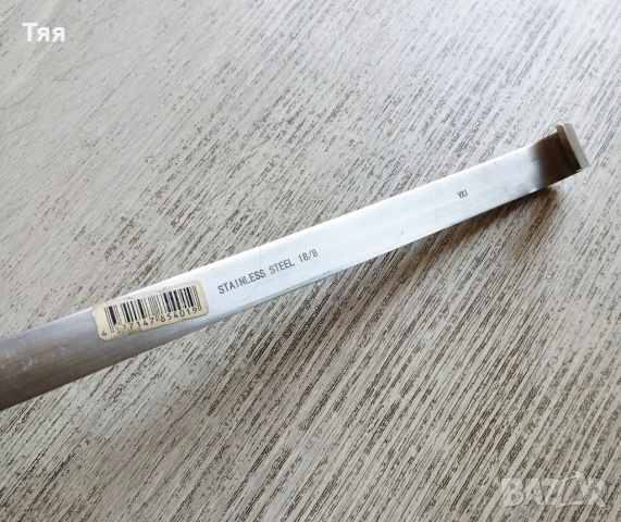 Огромна неръждаема решетъчна лъжица , снимка 5 - Прибори за хранене, готвене и сервиране - 53896618