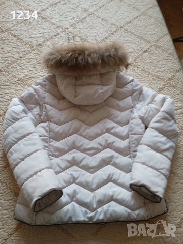 дамско яке рейнбоу ест пух на качулката , снимка 3 - Якета - 53025146