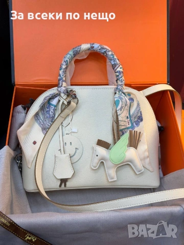 Hermes Дамска Чанта Естествена Кожа Хермес - Налични Различни Цветове Код SK745, снимка 4 - Чанти - 53158873