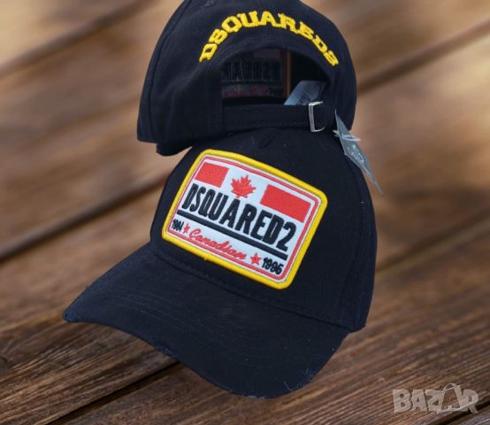 Dsquared 2 hats унисекс шапки с козирка, лого бродерия , снимка 6 - Шапки - 46500659