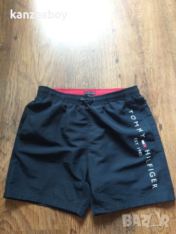 Tommy Hilfiger Boys Logo Swimshort - страхотни юношески шорти 12-14год., снимка 5 - Детски панталони и дънки - 46463325