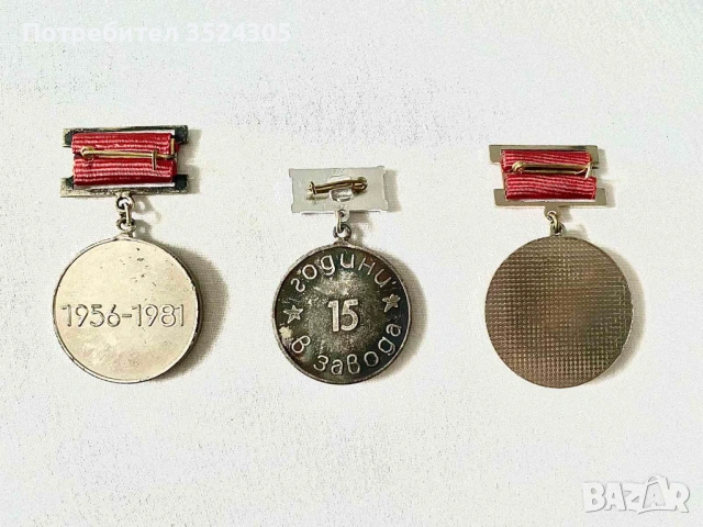 Трудови отличия, снимка 2 - Антикварни и старинни предмети - 54211788