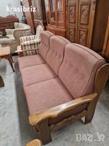 К-т Масивни Дивани+Маса-внос от Германия!, снимка 4 - Дивани и мека мебел - 45840585