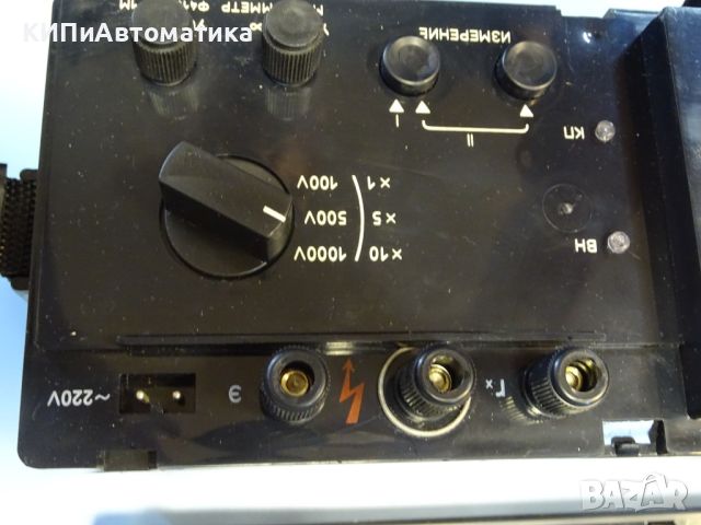 мегаомметър Ф4102/1-1М 100V, 500V, 1000V, снимка 5 - Други машини и части - 46742957