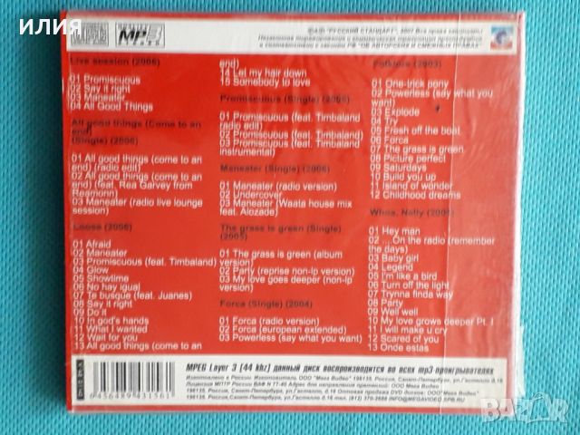 Nelly Furtado 2001-2006(Latin,Pop Rap,Contemporary R&B)(Digipack)(Формат MP-3), снимка 2 - CD дискове - 45685233