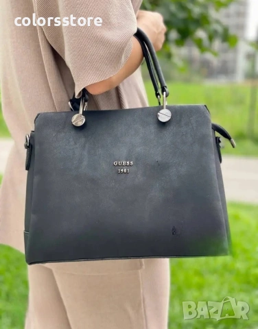 Луксозна Черна чанта Guess/SG56x