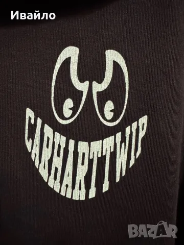 Carhartt WIP Hooded Grin Sweat., снимка 2 - Суичъри - 48312775