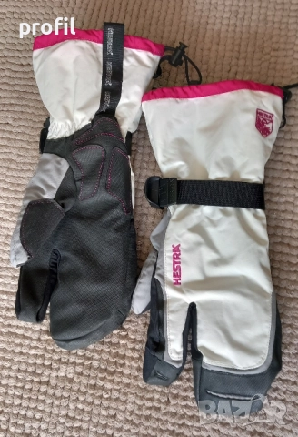 Нови Hestra 8 унисекс ски/сноуборд ръкавици 3 пръста 