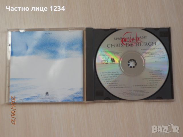 Chris de Burgh - Spark To a Flame - The Very Best of - 1989, снимка 3 - CD дискове - 46459441