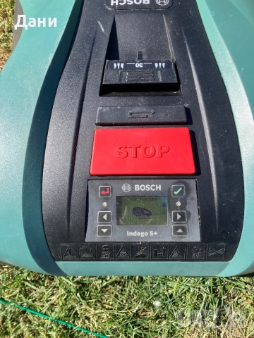 Косачка робот Bosch indego s+350, снимка 2 - Градинска техника - 51842081
