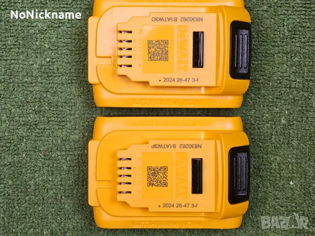 DeWALT Оригинални 2бр. Батерии DCB183, 18V, 2 Ah + Зарядно устройство DCB1102, 12-18 V, снимка 3 - Други инструменти - 48717559