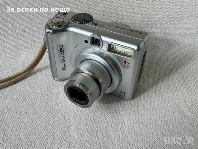 Цифров фотоапарат Canon PowerShot A550 , 7.1 MP , Canon A550, снимка 15 - Фотоапарати - 54060450