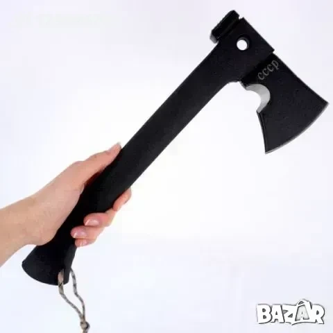 Брадвичка/томахавка/ + нож+точило+свирка , снимка 5 - Ножове - 53862582