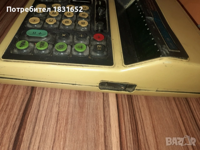 Стар калкулатор - Toshiba 1217, снимка 7 - Други ценни предмети - 53806931