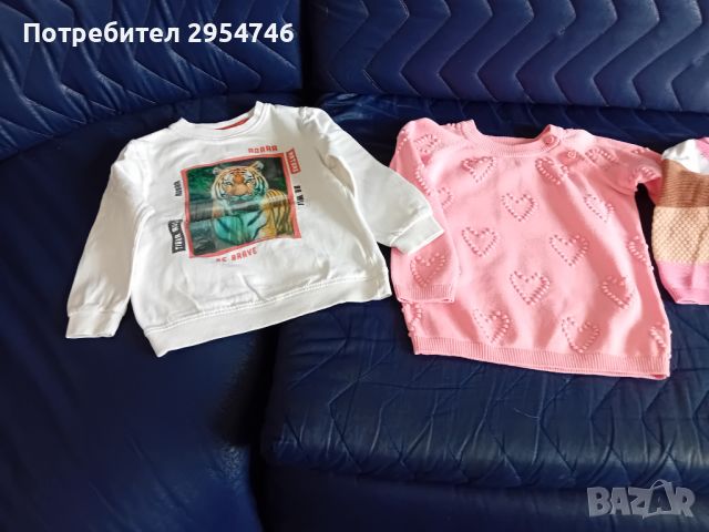 Лот блузи 18-24 м., снимка 8 - Бебешки пижами - 45543724