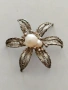 Сребърна брошка, снимка 1