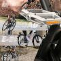 IMPALAPRO - Велосипедни педали със светлоотразители от найлоново влакно със закрепен лагер 9/16", снимка 5