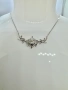 Сребърно колие с мойсанит (Диамант) 1 карат, снимка 4