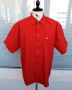 Paul Smith - елегантна  мъжка  маркова червена риза с къс ръкав размер XXL , снимка 1