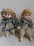 Винтидж немски порцеланови кукли близнаци като ново, снимка 1