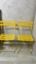 Продавам сгъваеми 2 бр. метални столове, снимка 3