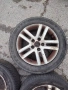 3 броя лети джанти 16 цола 5х112, с добри зимни гуми 205/55/16, ДОТ 2323, снимка 3