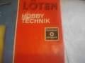 Немски оригинален комплект реотанов ел. поялник 40W старо качество ГДР Loten Hobby Technik , снимка 8