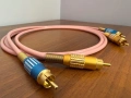 Sonic Link Silver Pink (Black Rhodium) RCA / Аудио кабели, снимка 6